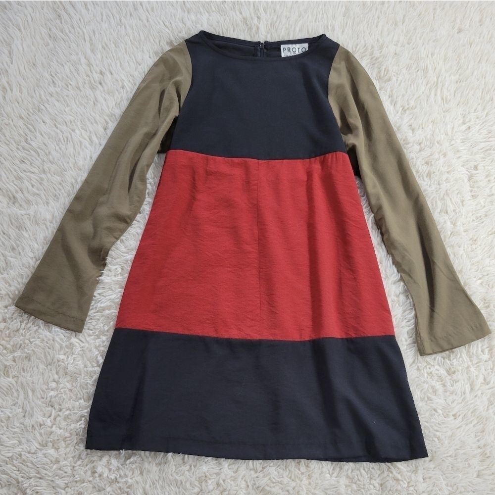 Vintage Parachute A-line Mini Dress